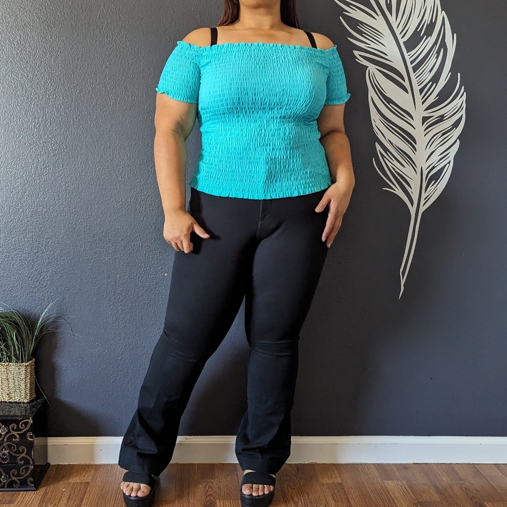 Belle + Sky Blue Top